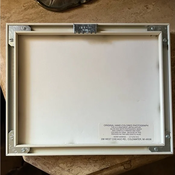 Hand colored Limited Edition Norm Darwish “Posing” Black & White Photograph - Picture 7 of 8